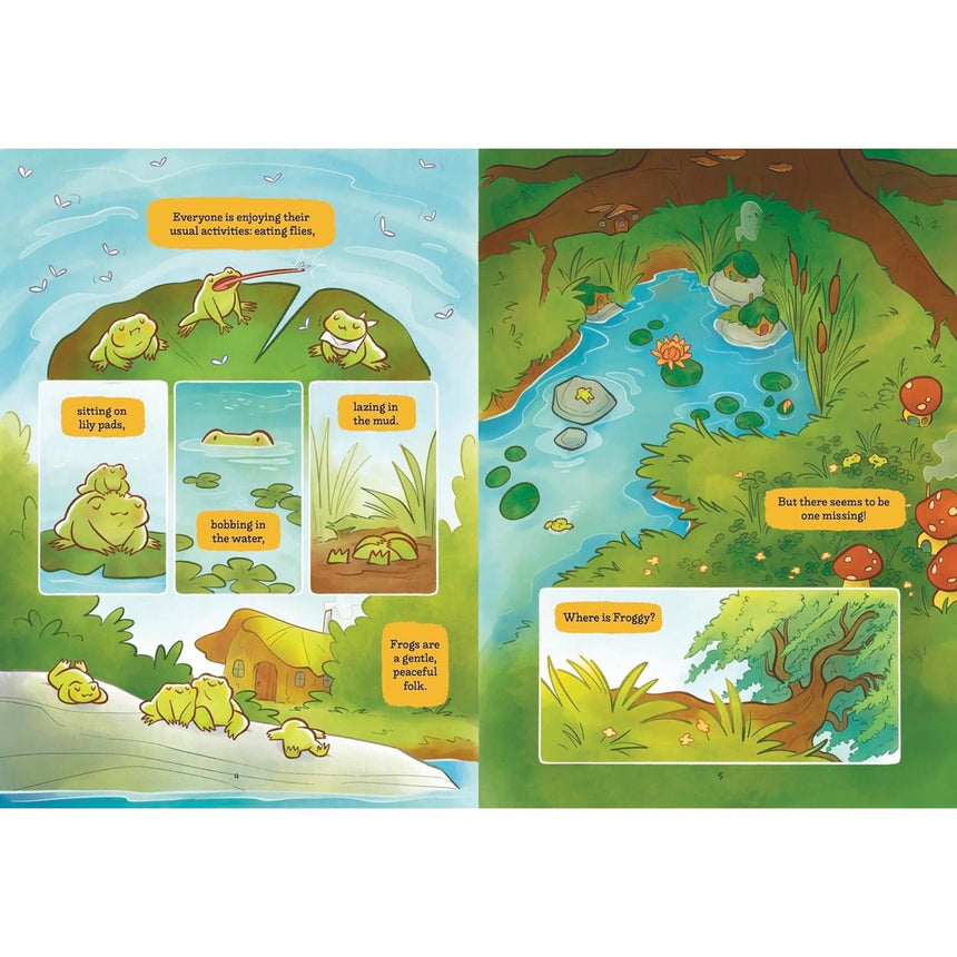 Froggy: A Pond Full of Pals! graphic novel - Paige Waishe | Scout & Co