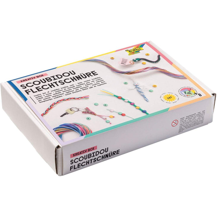 Folia - Scoubidou braiding cord DIY kit | Scout & Co