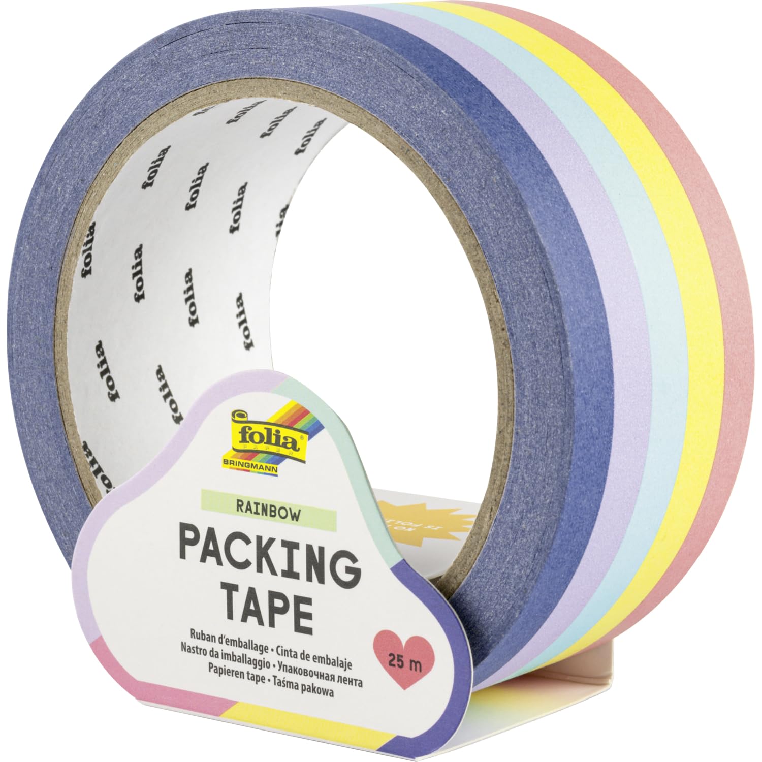 Folia - Packing tape - Rainbow | Scout & Co