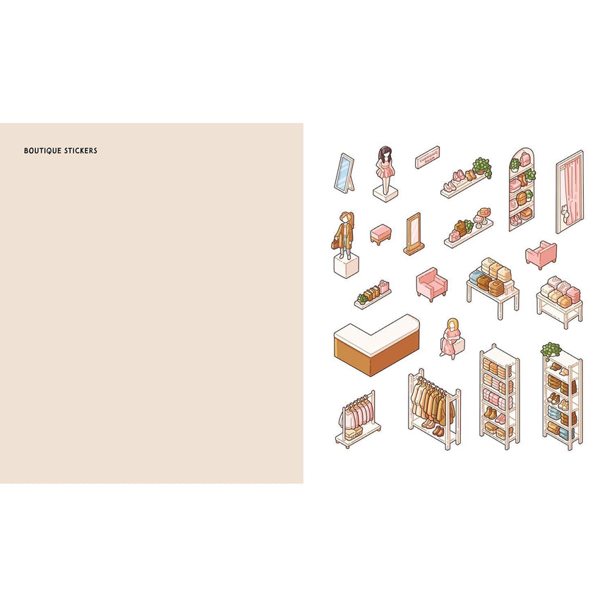 Cute 'n' Cozy Sticker Therapy: Make Your Own Adorable Room Sets - Zenny Abanales | Scout & Co