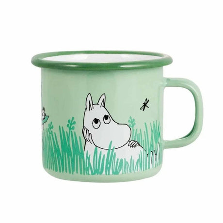 Muurla - Moomin enamel mug - In the Garden - Boys | Scout & Co