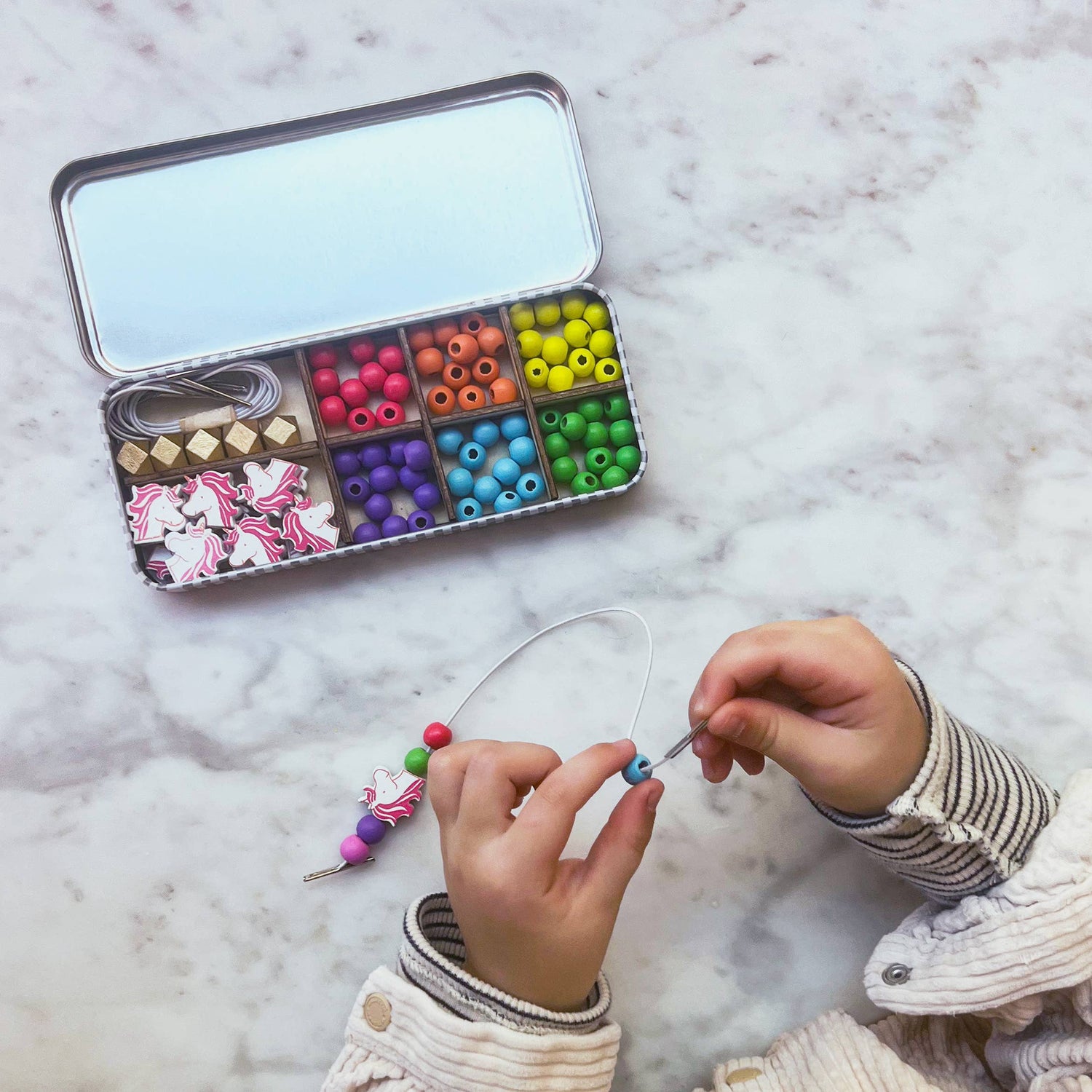 Cotton Twist - Unicorn Bracelet Bead Kit | Scout & Co