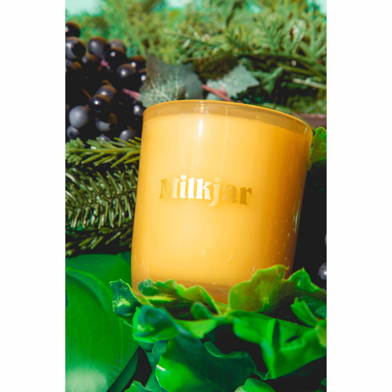 Milk Jar Candle Co - Garden State candle - Cedar & Cassis | Scout & Co