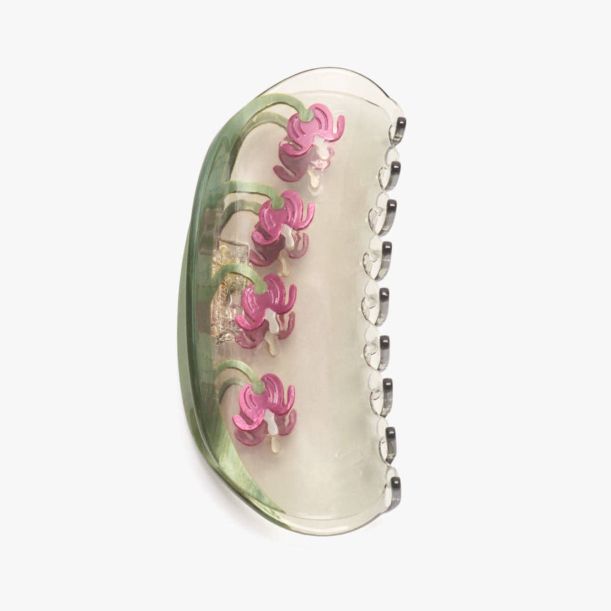 Winona Irene - Bleeding Heart flower long hair claw clip | Scout & Co