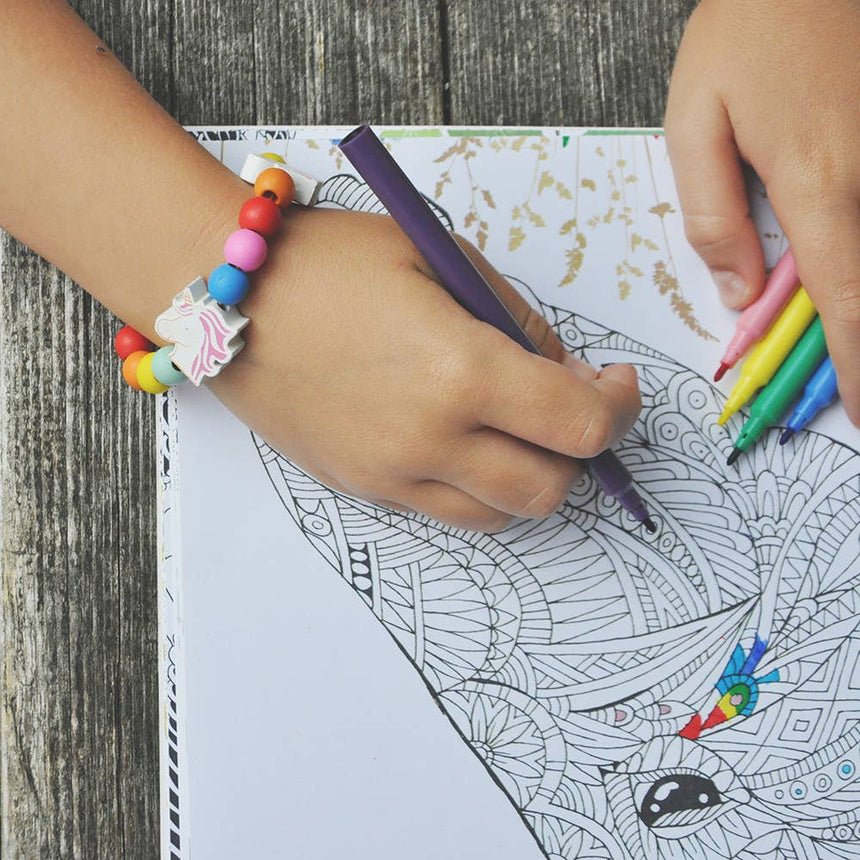 Cotton Twist - Make Your Own Unicorn Bracelet craft kit | Scout & Co