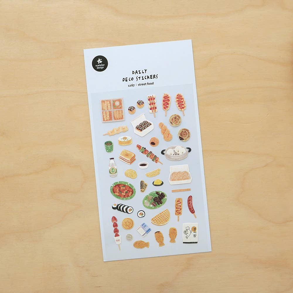 Suatelier Design - Street food stickers | Scout & Co