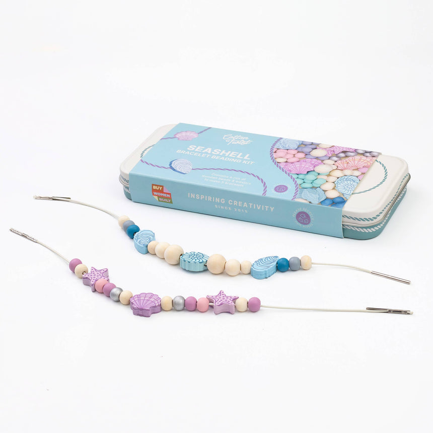 Cotton Twist - Seashell Bracelet Bead Kit | Scout & Co
