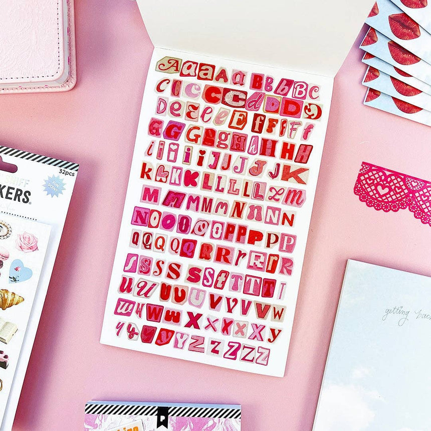 Pipsticks - Coquette junk journal sticker book | Scout & Co