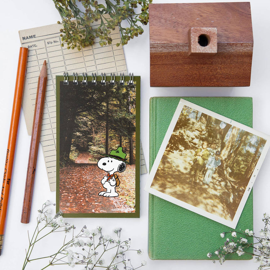3P4 x Peanuts - Snoopy Scout mini notebook | Scout & Co