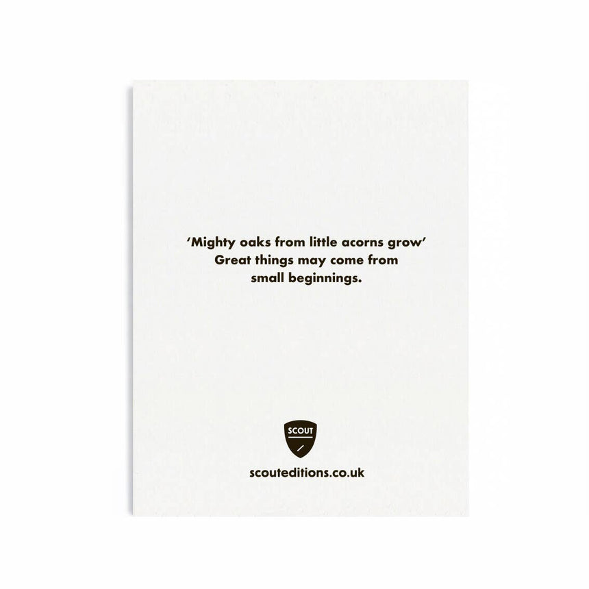 Scout Editions - Acorn mini card | Scout & Co
