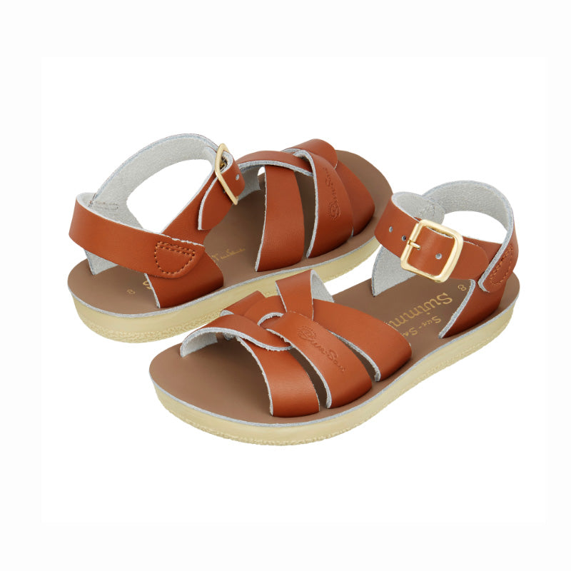 Saltwater Swimmer Sandals - Tan - Kids | Scout & Co