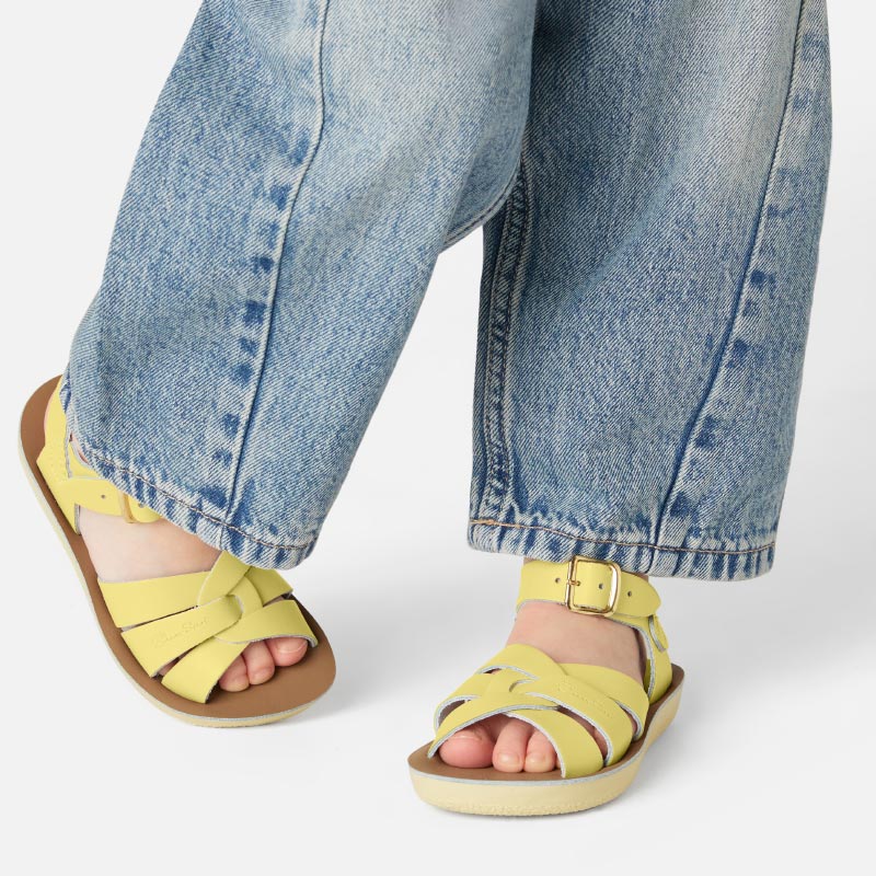 Saltwater Swimmer Sandals - Butter Yellow - Kids | Scout & Co