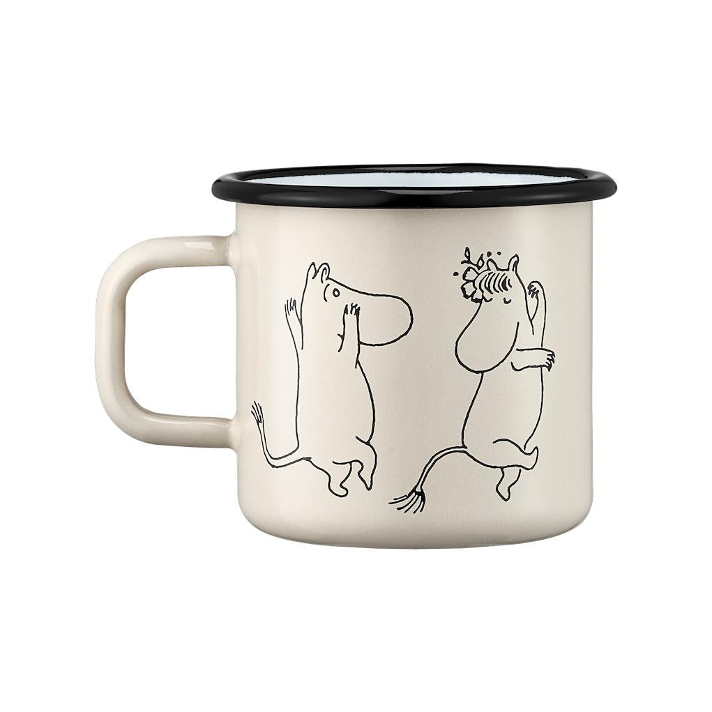 Muurla - Moomin enamel mug - Moomin 80 | Scout & Co
