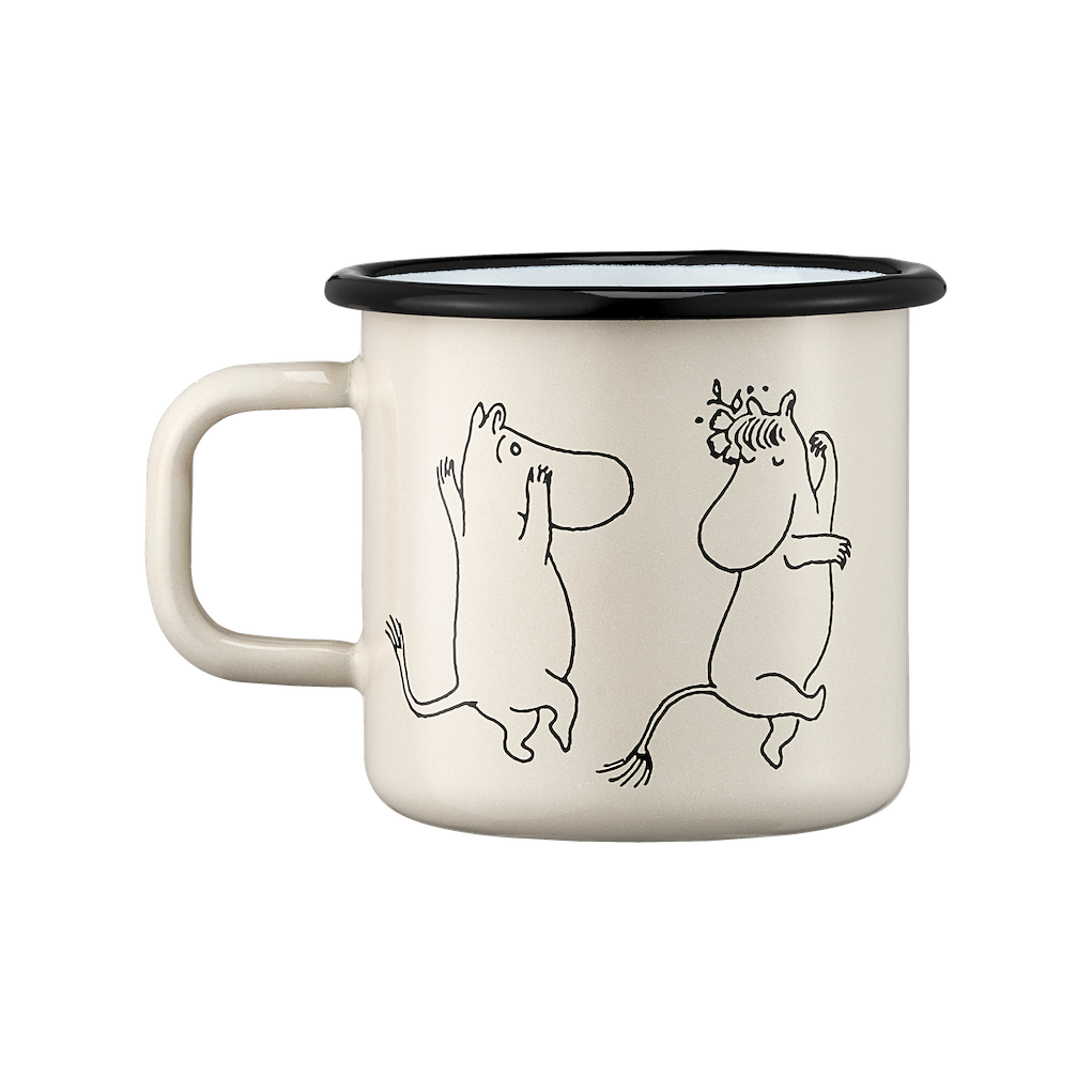 Muurla - Moomin enamel mug - Moomin 80 | Scout & Co