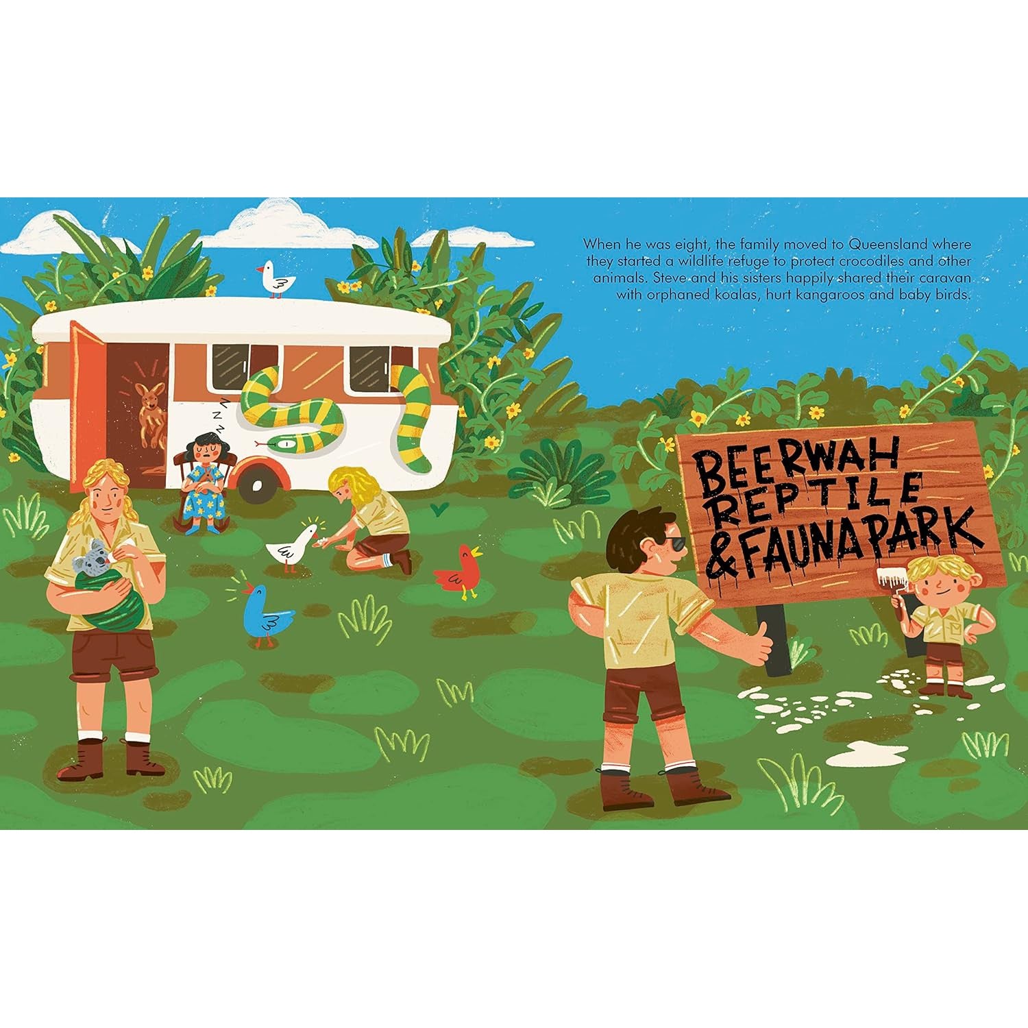 Little People, Big Dreams: Steve Irwin - Maria Isabel Sanchez Vegara | Scout & Co