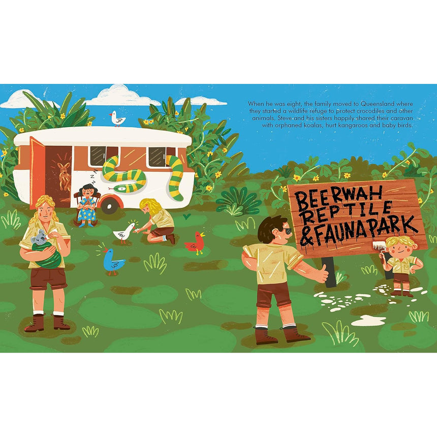 Little People, Big Dreams: Steve Irwin - Maria Isabel Sanchez Vegara | Scout & Co