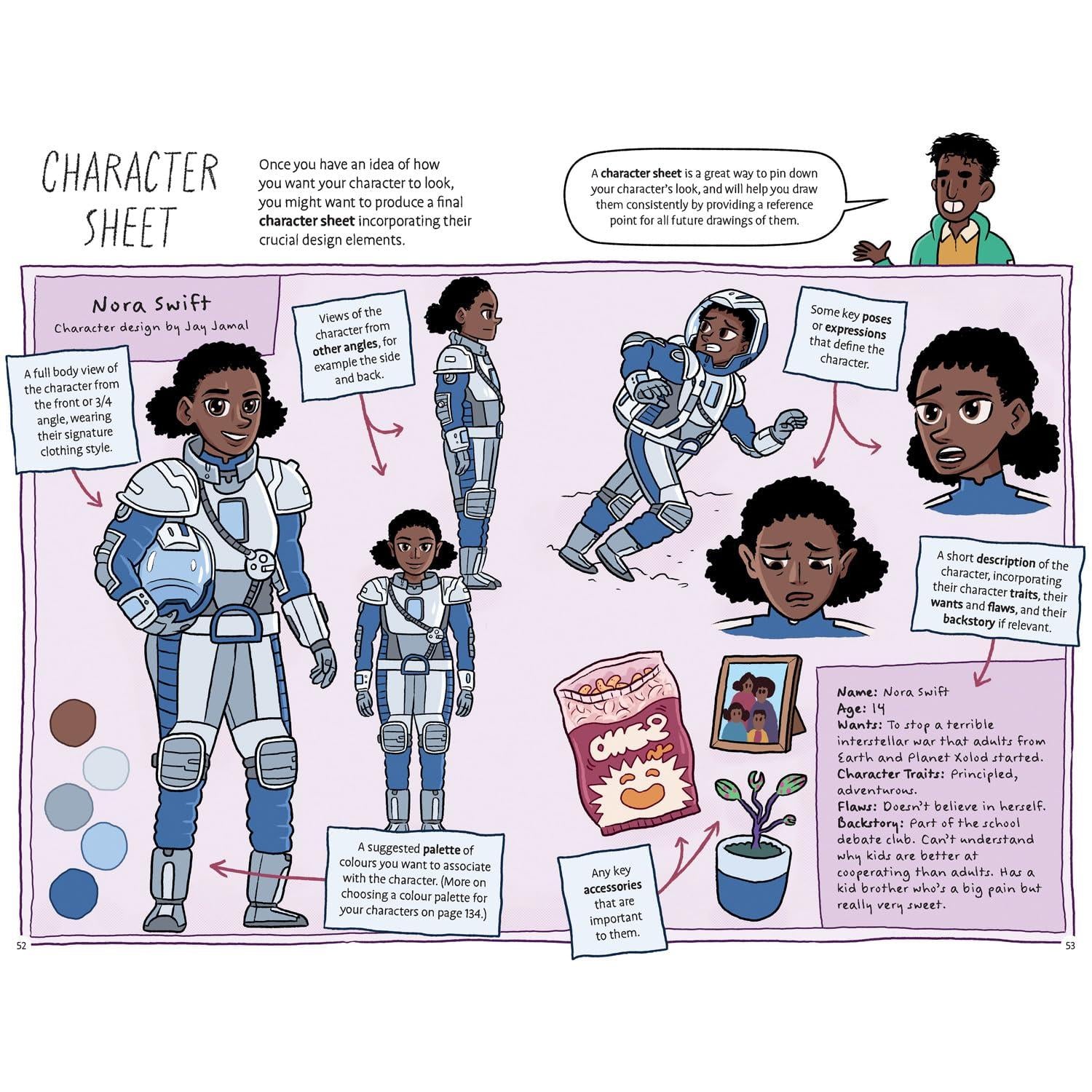 Graphic Novel Builder: The illustrated guide to making your own comics - Edward Ross | Scout & Co