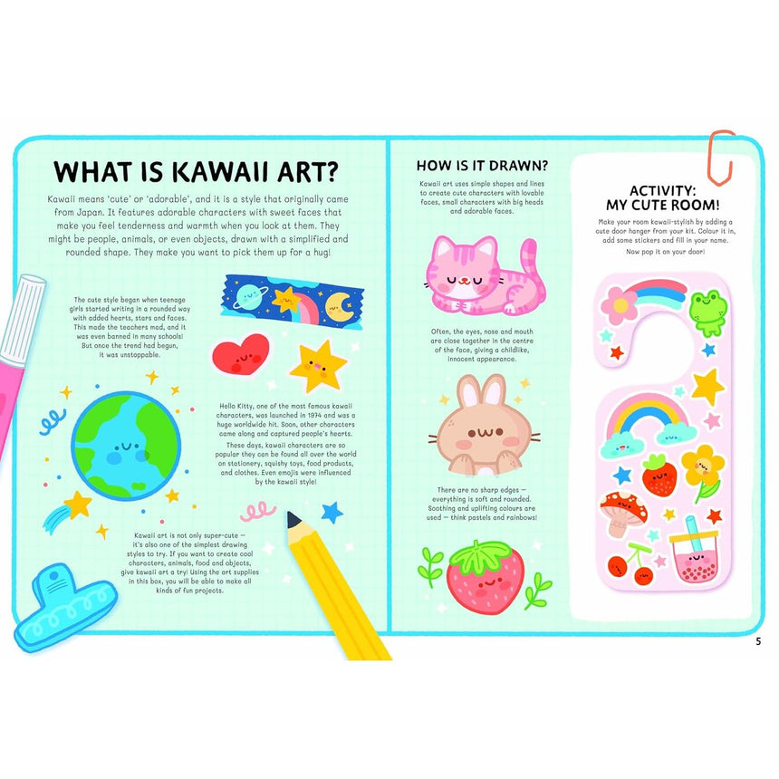 Make Art: Kawaii - 20+ Fun Drawing Activities and Projects | Scout & Co