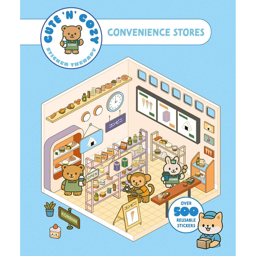 Cute 'n' Cozy Sticker Therapy: Convenience Stores - Zenny Abanales | Scout & Co
