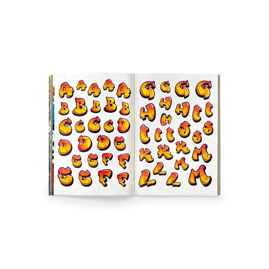The Graffiti Alphabet Sticker Book - Luke Herriott | Scout & Co