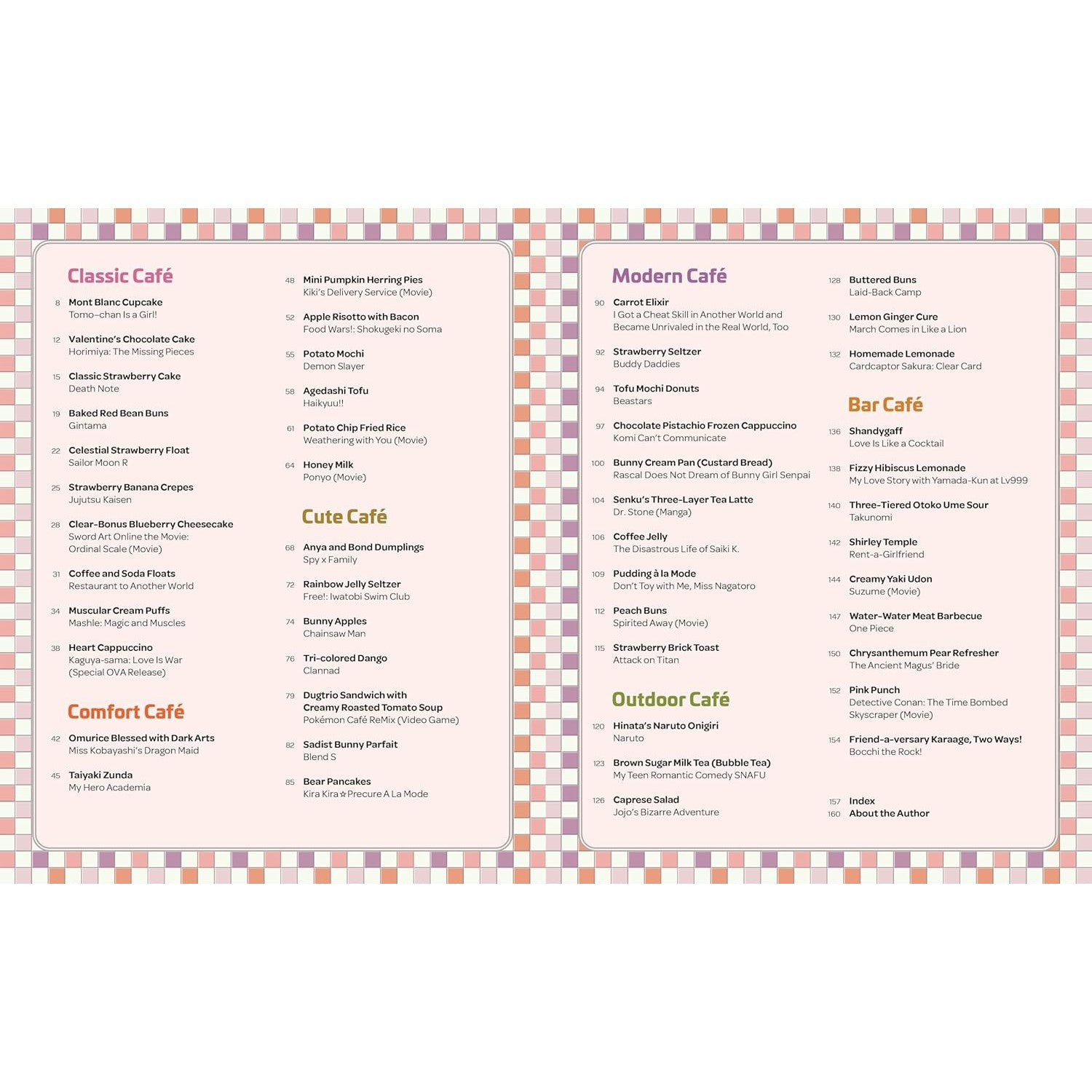 The Anime Cafe: 50 Iconic Treats, Snacks, and Drinks from Your Favourite Anime - Nadine Estero | Scout & Co