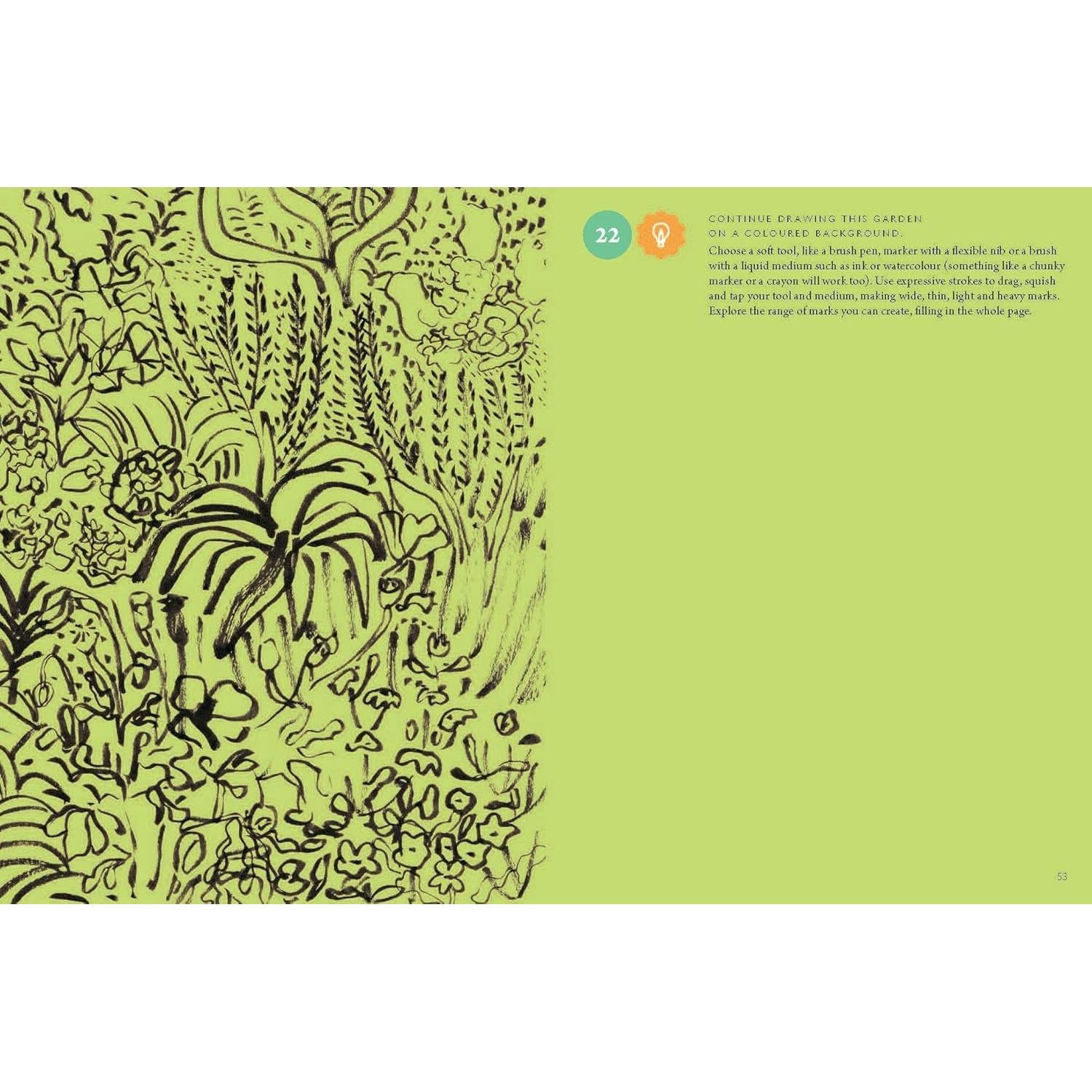 Drawing Nature: 100 Prompts, Projects & Playful Exercises - Viktorija Semjonova | Scout & Co