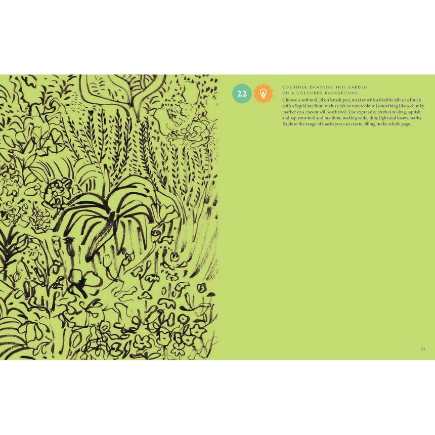 Drawing Nature: 100 Prompts, Projects & Playful Exercises - Viktorija Semjonova | Scout & Co