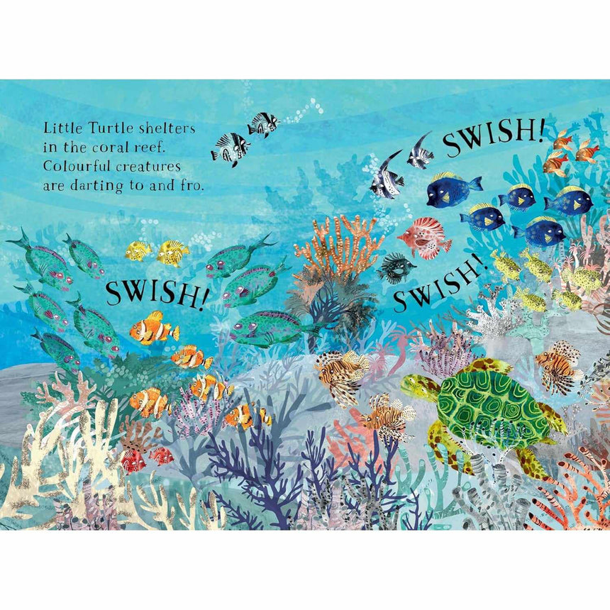 Little Turtle's Book Of The Blue board book - Yuval Zommer | Scout & Co
