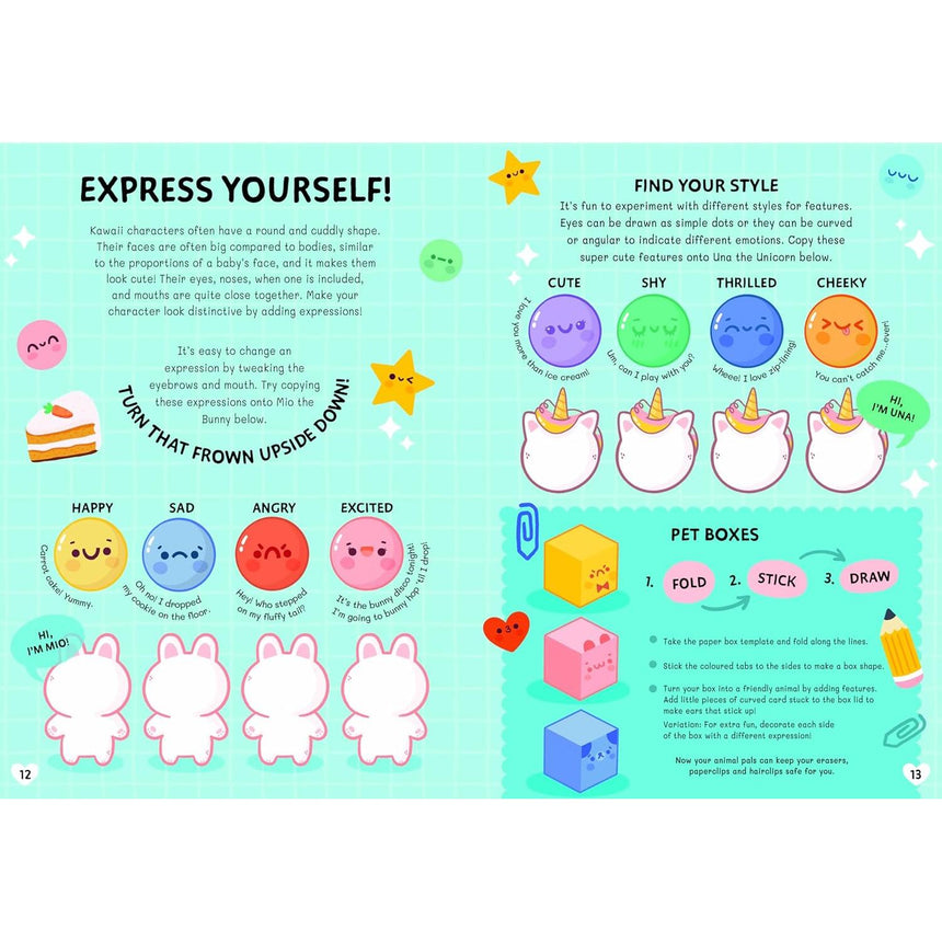 Make Art: Kawaii - 20+ Fun Drawing Activities and Projects | Scout & Co