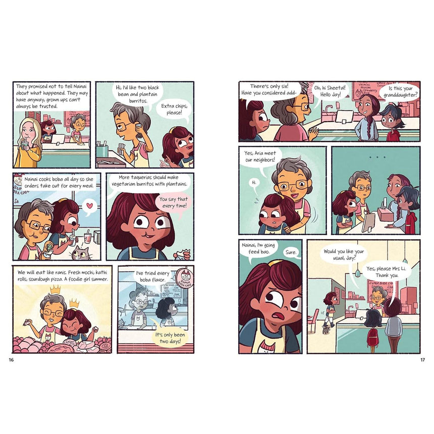 Super Boba Café graphic novel #1 - Nidhi Chanan | Scout & Co