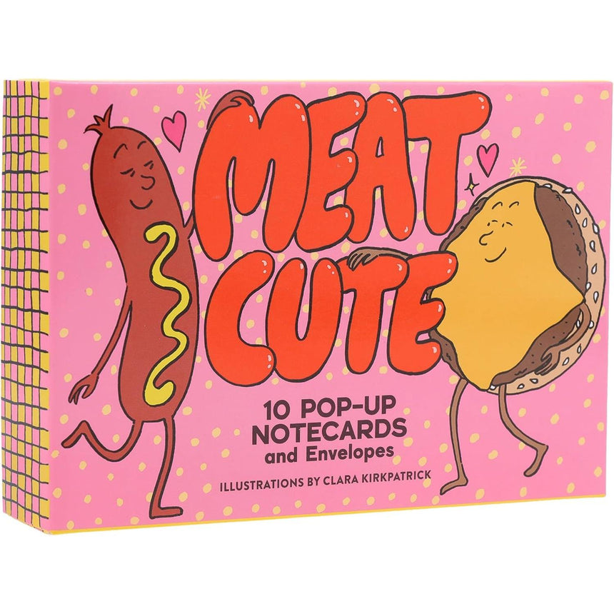 Meat Cute: 10 Pop-Up Notecards and Envelopes | Scout & Co