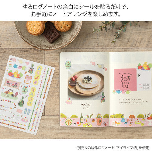 Midori - Yuru Log stickers - My Life (2 sheets) | Scout & Co