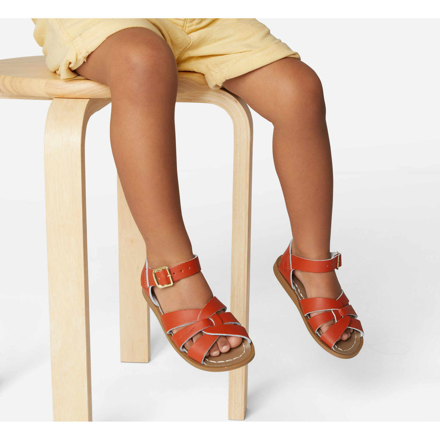 Saltwater Original Sandals - Paprika - Kids | Scout & Co