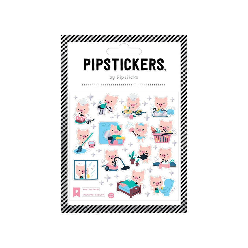 Pipsticks - Piggy Polishers stickers | Scout & Co