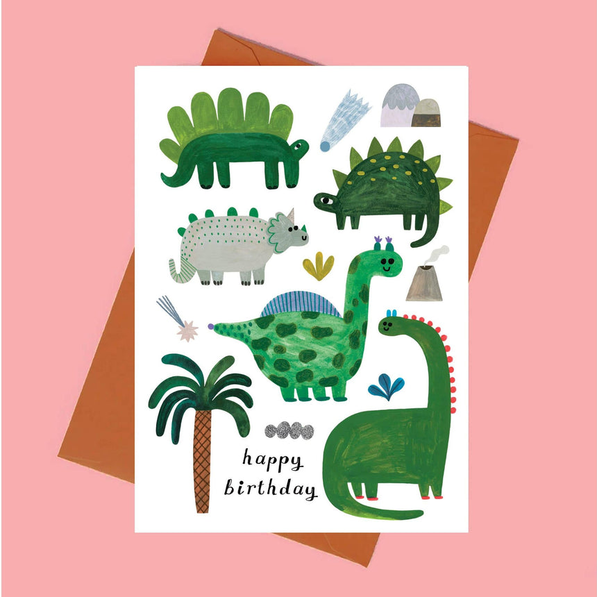 Daria Solak - Dinosaurs card | Scout & Co