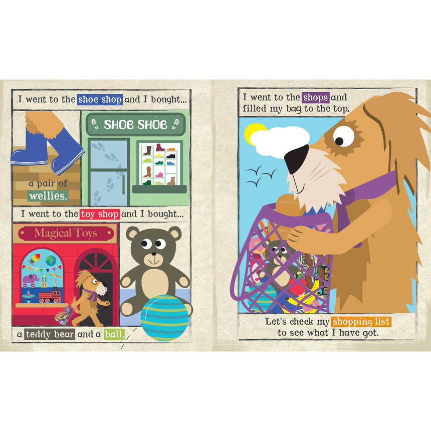Jo & Nic's Crinkly Cloth Books - I Went To The Shops | Scout & Co