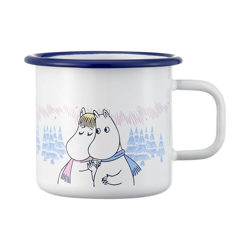 Muurla - Moomin enamel mug - Frosty Day | Scout & Co