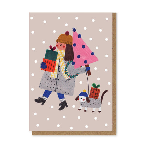 Daria Solak - Christmas Girl card | Scout & Co