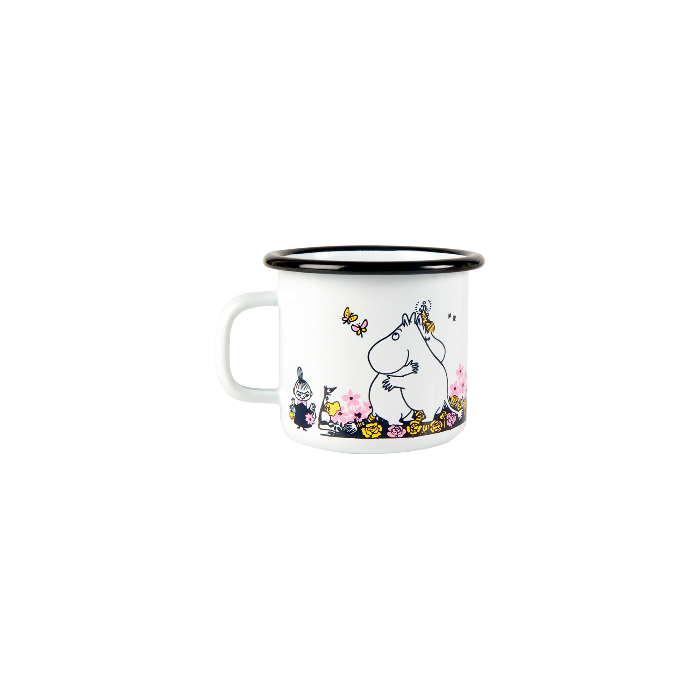 Muurla - Moomin enamel mug - Hug White | Scout & Co