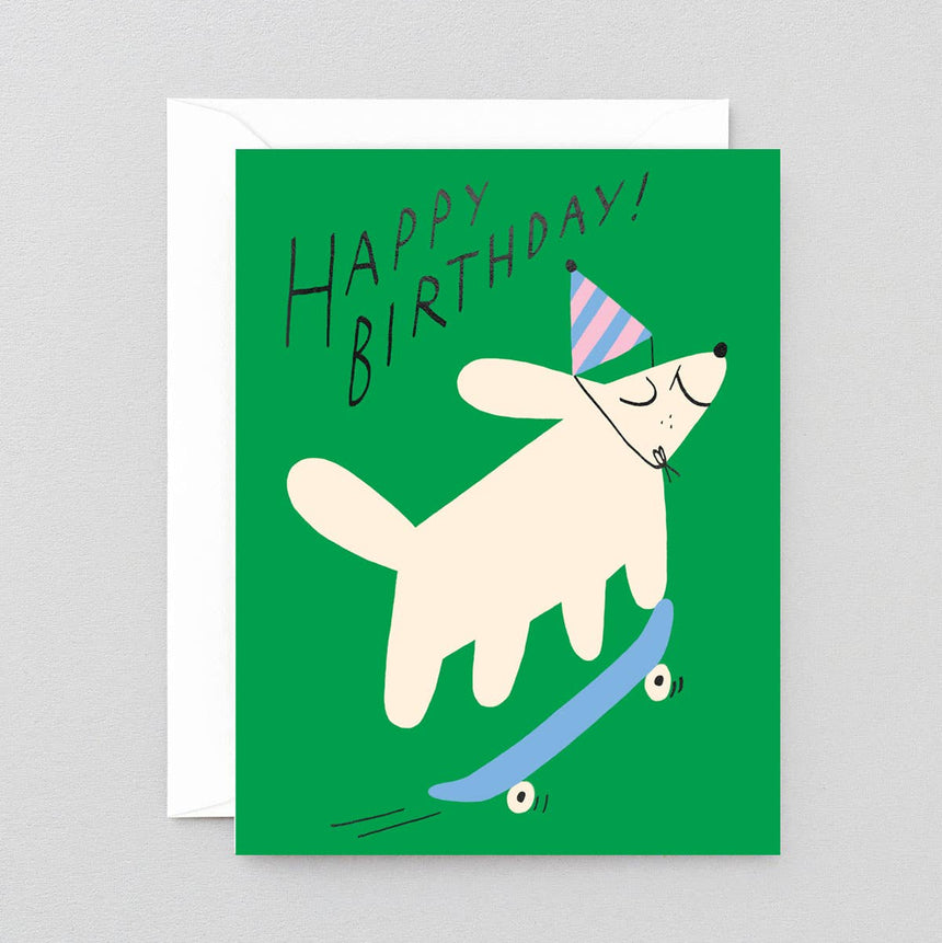 Wrap - Happy Birthday Skateboard card | Scout & Co