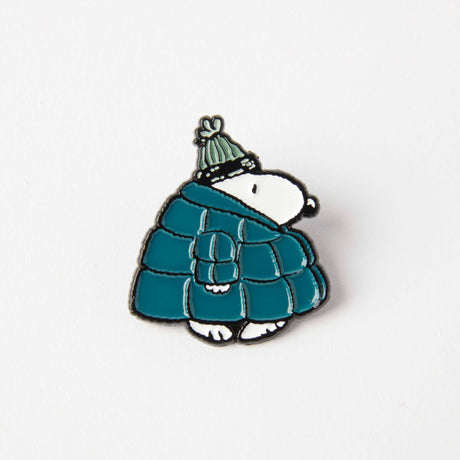 Magpie x Peanuts - Snoopy Puffa Vibes pin | Scout & Co