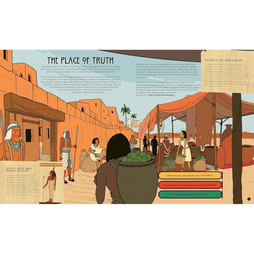 The Pharaoh's Curse: Spin To Survive - Emily Hawkin | Scout & Co