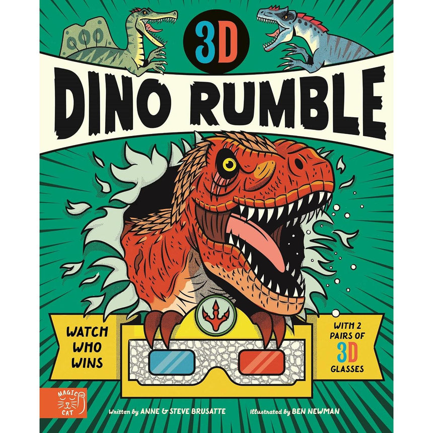 3D Dino Rumble: Watch Who Wins With 3D Glasses - Anne and Steve Brusatte | Scout & Co