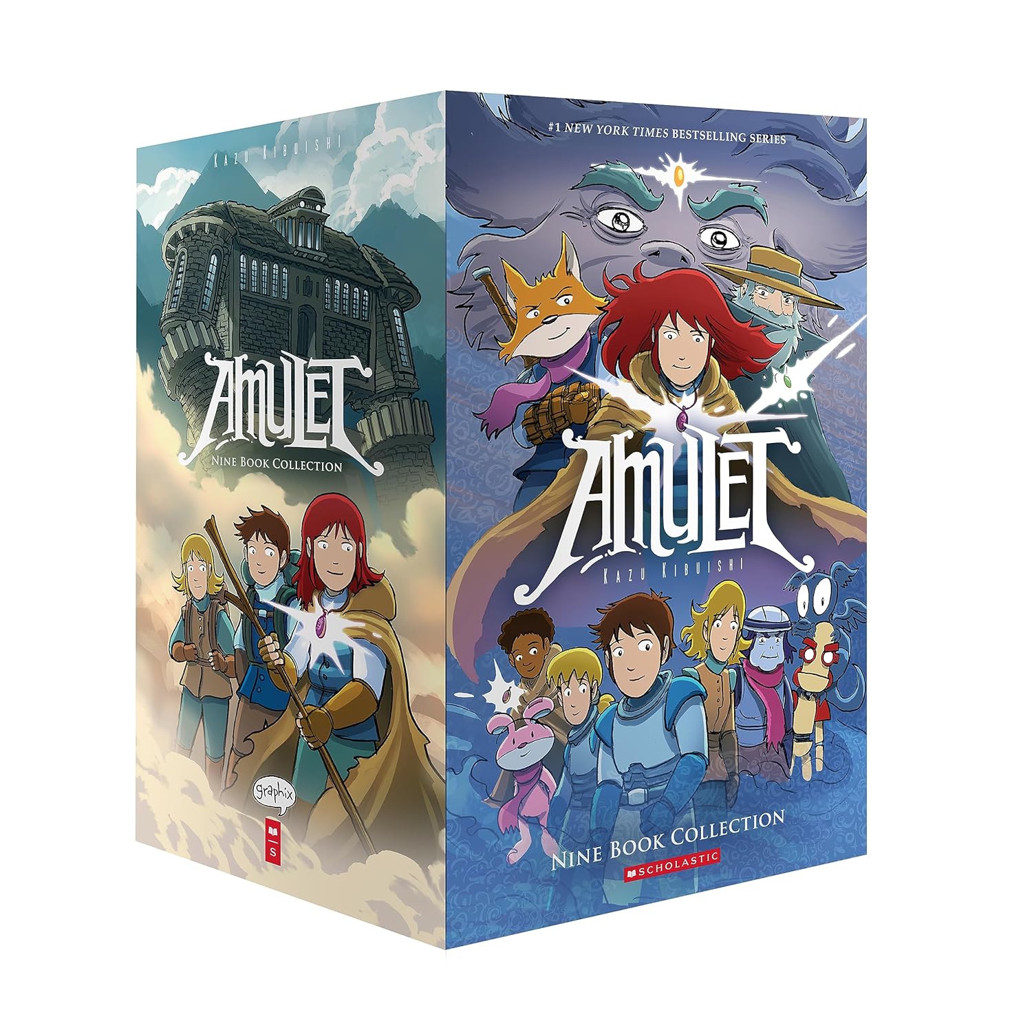 Amulet: the complete collection 1-9 box set - Kazu Kibuishi | Scout & Co