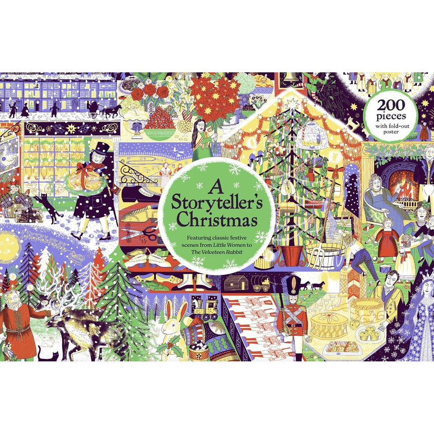 A Storyteller's Christmas: 200-piece jigsaw puzzle | Scout & Co