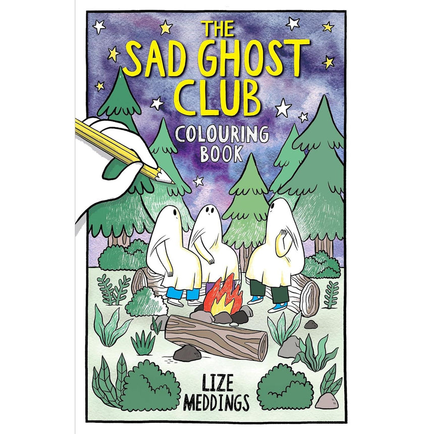 The Sad Ghost Club colouring book - Lize Meddings | Scout & Co