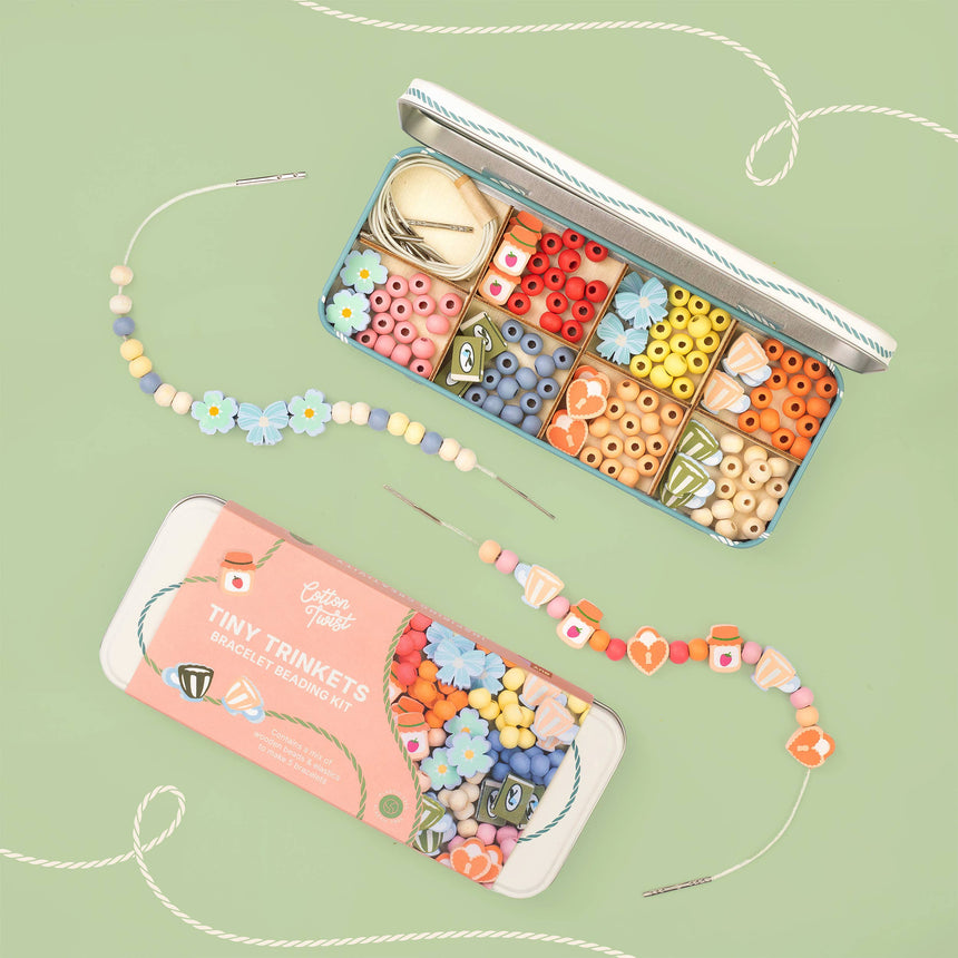 Cotton Twist - Tiny Trinkets Beading Kit | Scout & Co