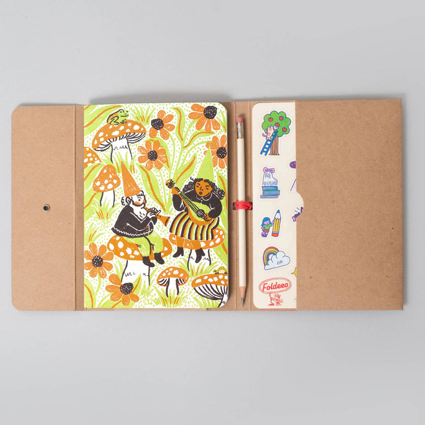 Egg Press - Foldeeo Notebook - Gnome Band | Scout & Co