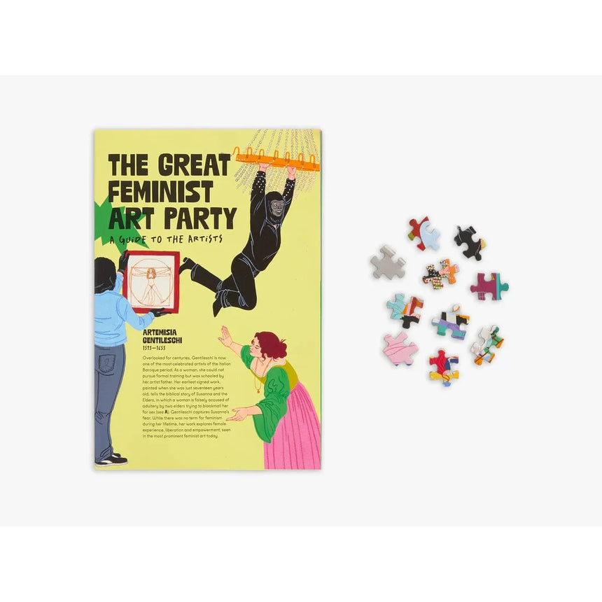 The Great Feminist Art Party: a 1000 piece jigsaw riot | Scout & Co