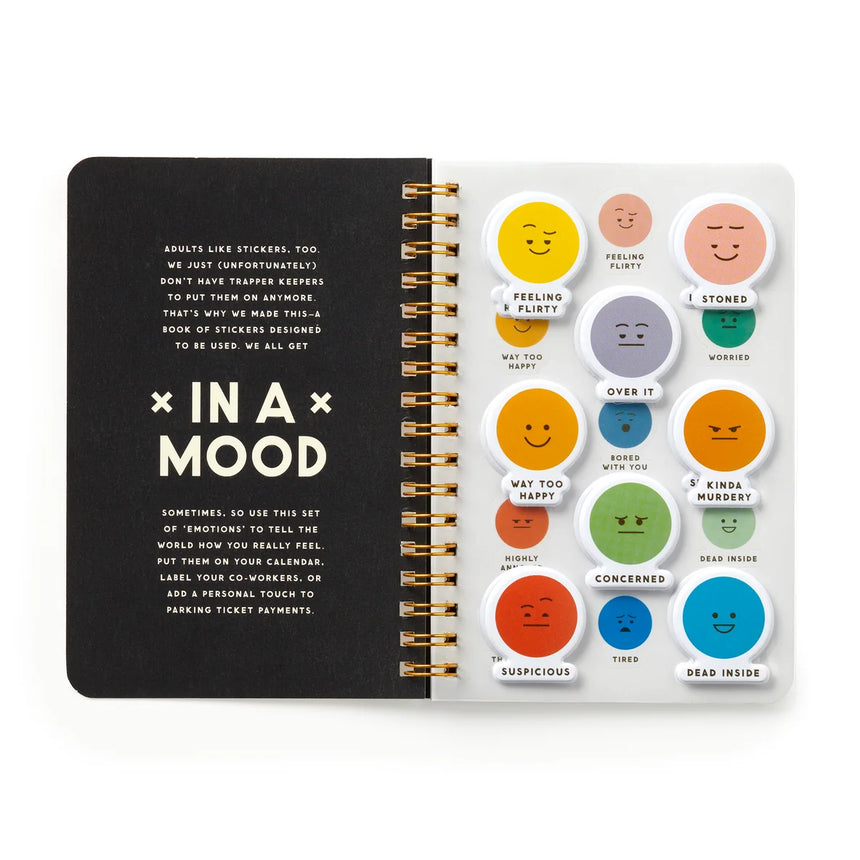 In A Mood: a sticker book | Scout & Co